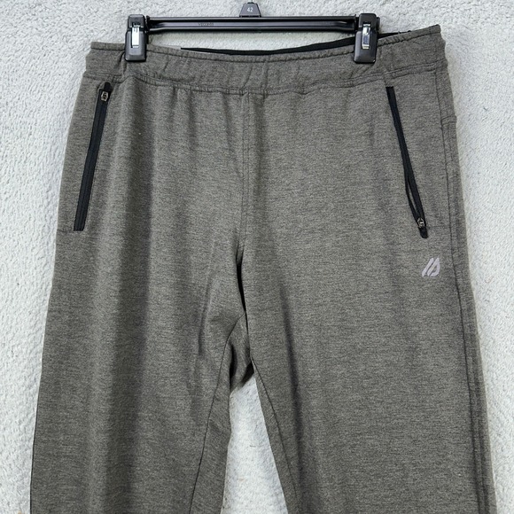 Eddie Bauer Motion Mens Knit Jogger Pants Medium Gray Performance Sweatpants NEW - Picture 2 of 9